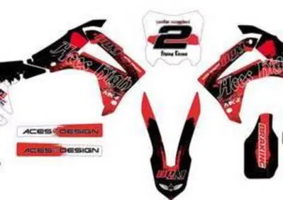 GRAFICA LIMITED EDITION HPM/Aces High By Tom Porta Honda CRF 250 2014 - CRF 450 2013/2014 - Annuncio 6121363