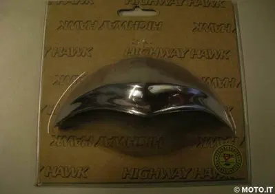 Puntale cromato per parafango anteriore Highway Hawk Fender tip Honda VT750 D C Spirit '07 - Annuncio 6128597