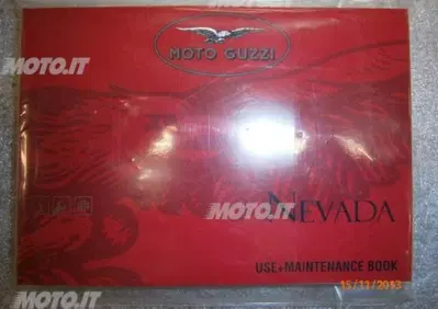 LIBRETTO Moto Guzzi LIBRETTO USO E MANUTENZIONE NEVADA 750 2004/10 - Annuncio 6143420