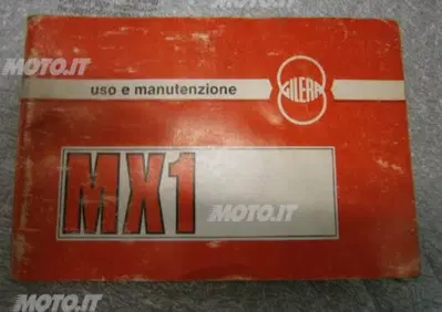 LIBRETTO Gilera LIBRETTO USO E MANUTENZIONE MX1 125 - Annuncio 6143868