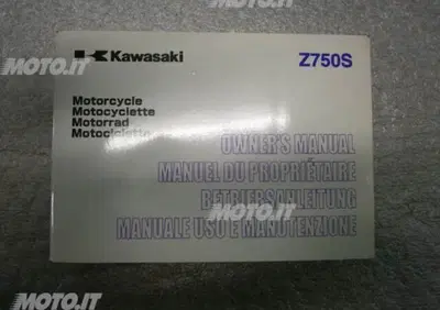 LIBRETTO Kawasaki LIBRETTO USO E MANUTENZIONE Z 750S - Annuncio 6143874