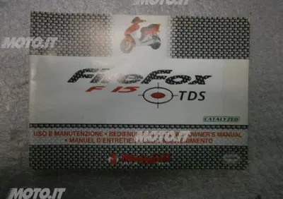 LIBRETTO Malaguti LIBRETTO USO E MANUTENZIONE F15 FIREFOX 50 - Annuncio 6143882