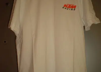 T-shirt KTM Racing White Tee - Annuncio 6956711
