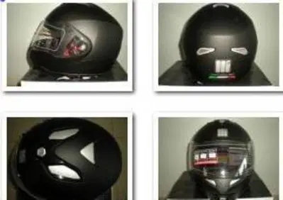 Casco Flip Cube Matt Black MotoCubo - Annuncio 6974441