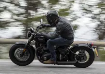 Triumph Bonneville Bobber Black 2018 TEST