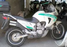 Le Belle e possibili di Moto.it: Honda Transalp 650 Polizia Locale