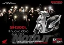 Prova l'Honda SH300i e vinci Hollywood!