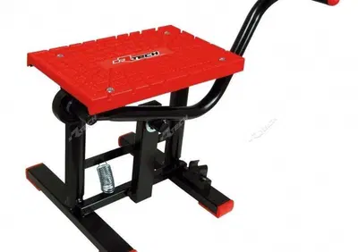 CAVALLETTO A LEVA CROSS RIPIANO IN TPU rosso Racetech - Annuncio 7222216