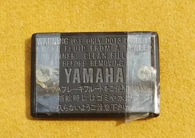 Coperchio pompa freno manubrio Virago 500 Yamaha - Annuncio 7293669