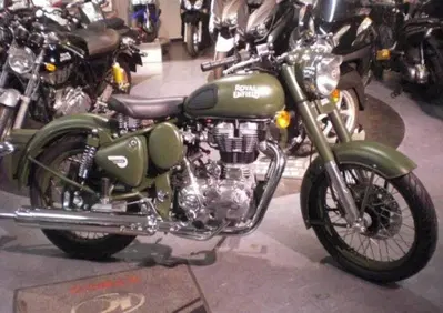 Royal Enfield Bullet 500 Classic EFI - Battle Green (2011 - 16) - Annuncio 7496833