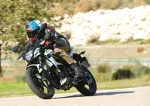 Kawasaki Z125 m.y. 2019, il test della naked in verde