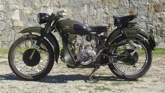 Moto Guzzi Airone Militare epoca