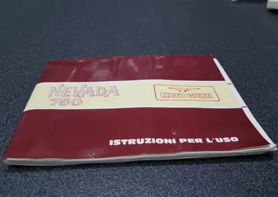 USO E MANUTENZIONE MANUALE MOTO GUZZI NEVADA 750 - Annuncio 7557115