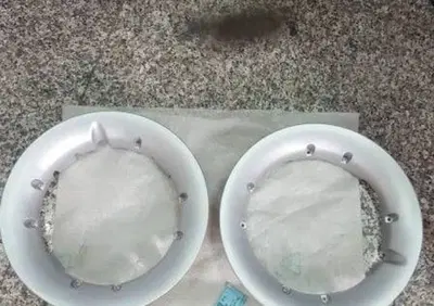 COPRICERCHI (SX + DX) ARGENTO OPACO F15 Malaguti - Annuncio 7612797