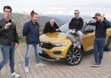 Volkswagen T-Roc, Test Drive vincitori Contest: in auto con Galeazzi e Bordoni [video]