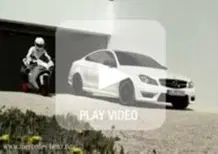 Spot Mercedes AMG, una Ducati 848 dal sound sospetto