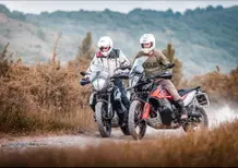 KTM 790 Adventure: TEST offroad e... notte in tenda coi lupi! - Ep.2