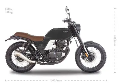 Brixton Motorcycles Glanville 250 X (2018 - 19) - Annuncio 7750374
