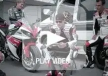 Ben Spies in sella alla nuova Yamaha YZF R1 2012