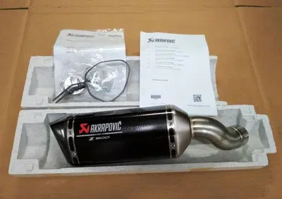 SCARICO AKRAPOVIC IN CARB. Kawasaki z900 (258EXP00 - Annuncio 7871176