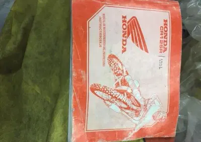 Manuale Honda CR125R 1991 - Annuncio 7952961