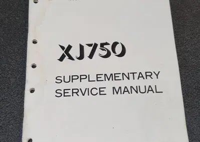 USO E MANUTENZIONE MANUALE YAMAHA XJ 750 - Annuncio 7958053