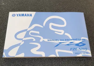 USO E MANUTENZIONE MANUALE (IN FRANCESE) FZ6 - NHG Yamaha - Annuncio 7968586