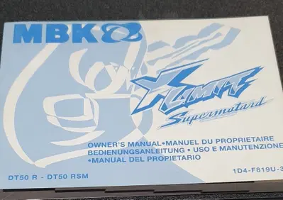 USO E MANUTENZIONE MANUALE YAMAHA DT 50 R DT 50RSM - Annuncio 7972642