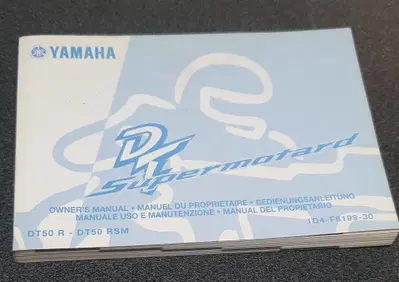 USO E MANUTENZIONE MANUALE YAMAHA DT 50 R DT50 RSM - Annuncio 7972705