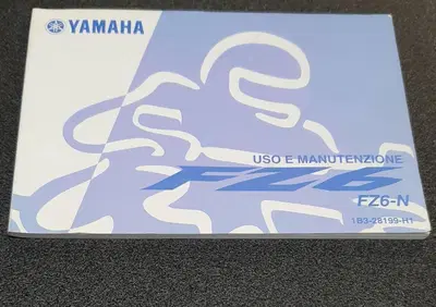 USO E MANUTENZIONE MANUALE YAMAHA FZ6 FZ6-N 600 - Annuncio 7994468
