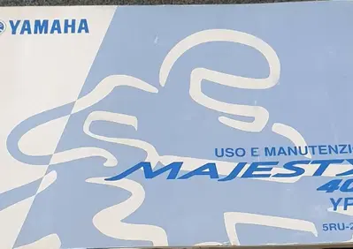 USO E MANUTENZIONE MANUALE YAMAHA MAJESTY 400 YP - Annuncio 7994922