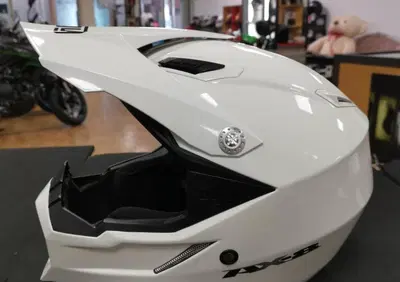 Casco Agv ax-8 solid white - Annuncio 7895636