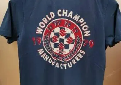 T-shirt Suzuki Word Champion - Annuncio 8049035