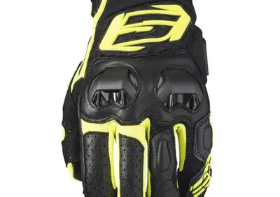 Guanti Estivi Five Gloves SF3 Black/Fluo Yellow - Annuncio 8071404