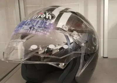 CASCO AIROH CITY ONE FLASH ANTHRACITE GLOSS - Annuncio 8205812