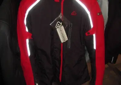 GIACCA MOTO ACERBIS ROSSA/NERA TG.M - Annuncio 8208692