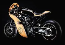 Hommage, una Yamaha XSR in legno!