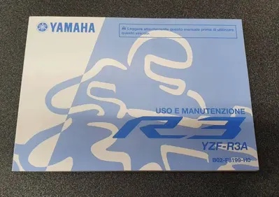 USO E MANUTENZIONE MANUALE YAMAHA PER YZF R3A / R3 - Annuncio 8218113