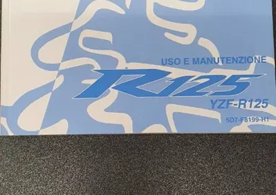 USO E MANUTENZIONE MANUALE YAMAHA PER YZF R125 - Annuncio 8218142
