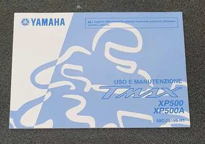 USO E MANUTENZIONE MANUALE YAMAHA TMAX 500 - Annuncio 8221692