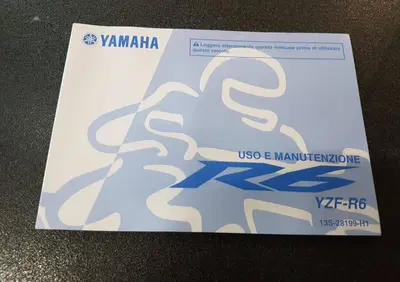 USO E MANUTENZIONE MANUALE YAMAHA PER YZF-R6 - Annuncio 8223832