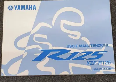 USO E MANUTENZIONE MANUALE YAMAHA YZF R125 - Annuncio 8243128