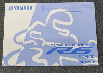 MANUTENZIONE MANUALE YAMAHA PER YZF-R6 600 SPAGNOL - Annuncio 8257209