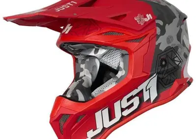 Casco Just-1 J39 Kinetic Camo Rosso Just1 - Annuncio 8261043
