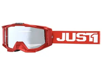 JUST1 GOGGLE IRIS TRACK RED-WHITE - Annuncio 8261155