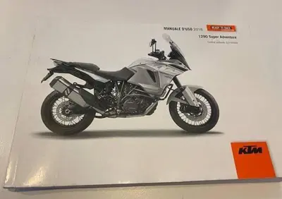 MANUALE D'USO KTM 1290 SUPER ADVENTURE ANNO 2016 - Annuncio 8264727