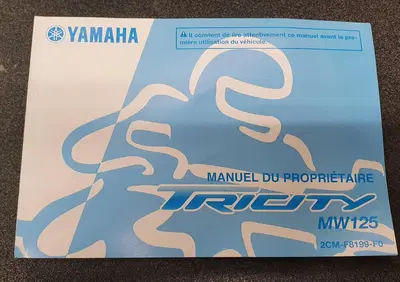 USO E MANUTENZIONE MANUALE YAMAHA PER TRICITY 125 - Annuncio 8282960