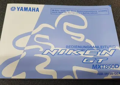 USO E MANUTENZIONE MANUALE YAMAHA NIKEN GT - Annuncio 8288562