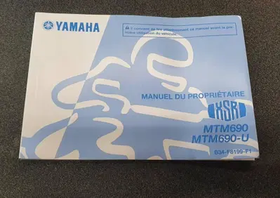USO E MANUTENZIONE MANUALE YAMAHA XSR 900 - Annuncio 8289008