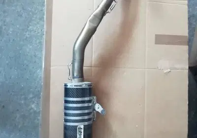 Marmitta LM SUZUKI RMZ 450 2008/09 Carbonio - Annuncio 8322387